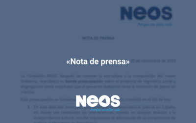 Nota de prensa | Honda preocupación sobre el proyecto de ingeniería social y disgregación entre españoles