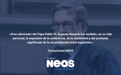 Comunicado | Eugenio Nasarre, in memoriam